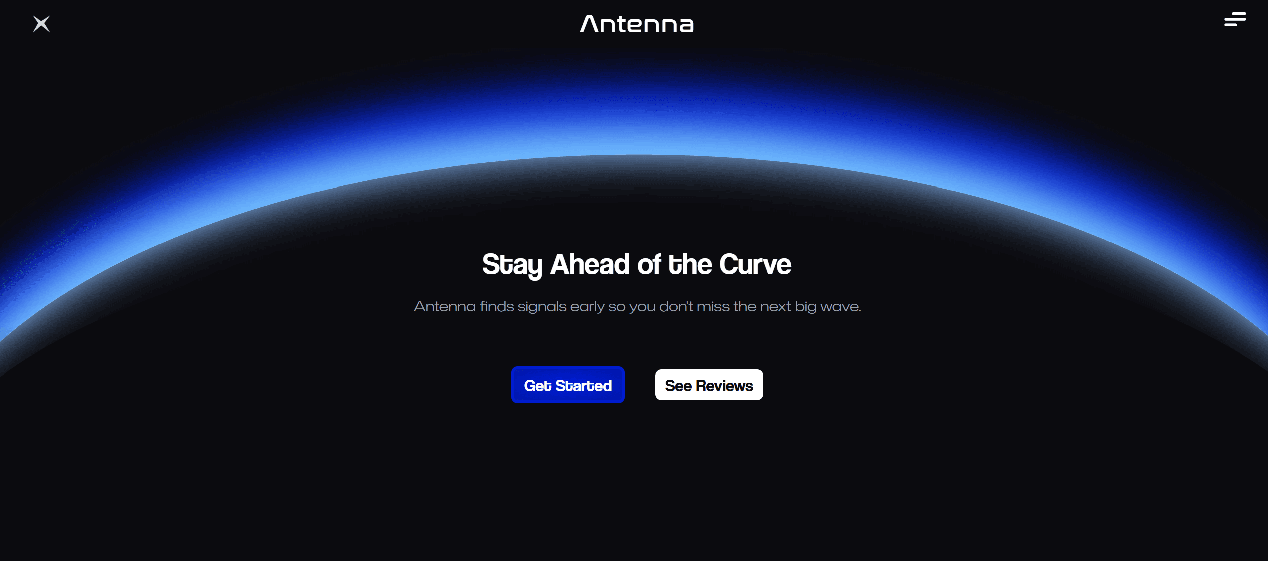 Antenna website preview