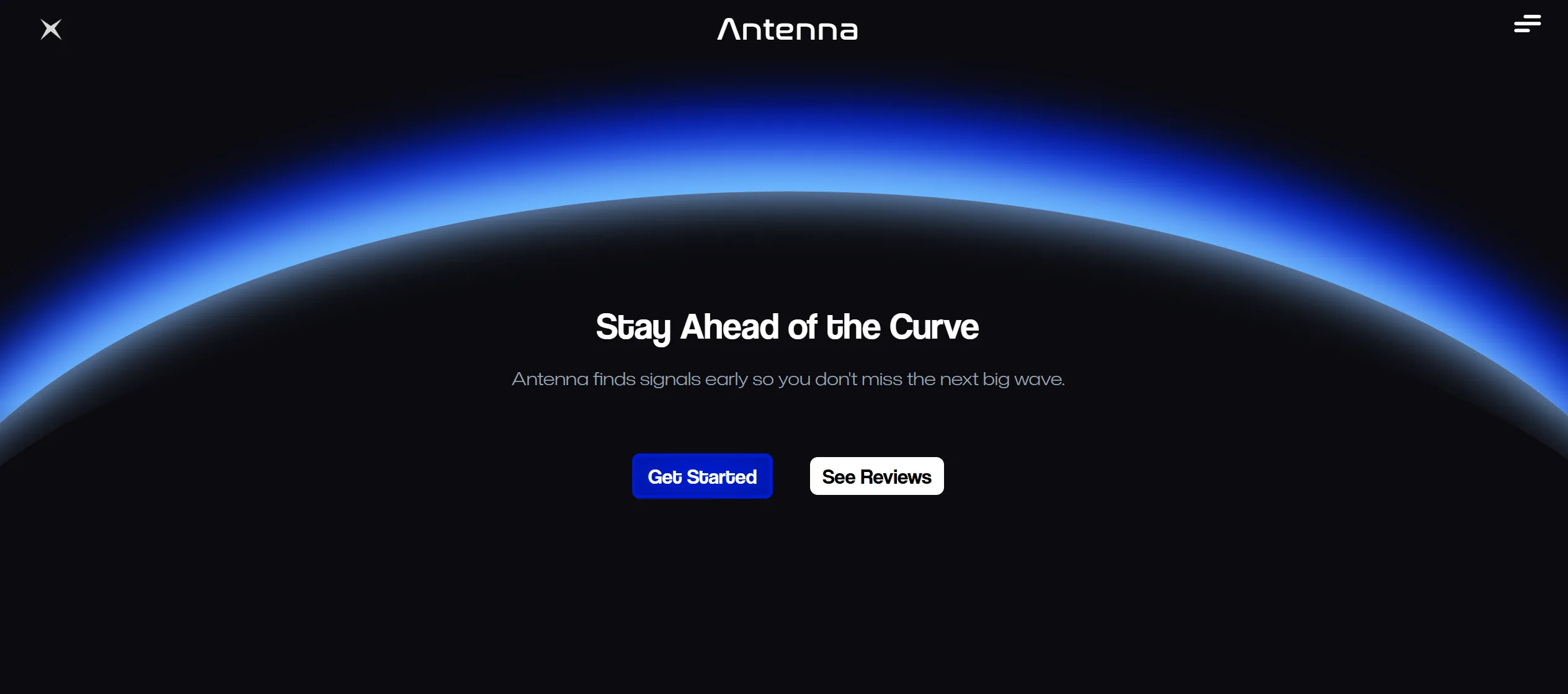 Antenna website preview